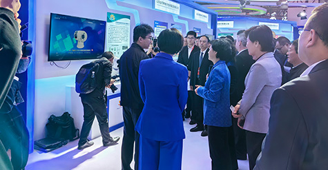 第十二屆APEC中小企業技術交流暨展覽會盛大開幕，工信部副部長徐曉蘭到和普威視展廳巡館指導